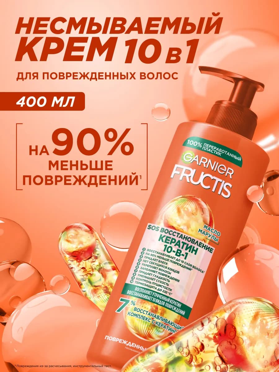 Крем для волос с термозащитой 10в1