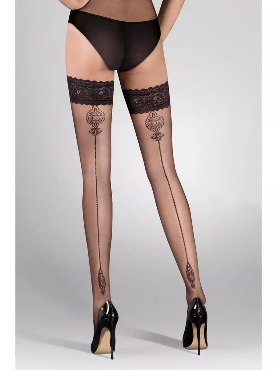 Чулки с рисунком Lana