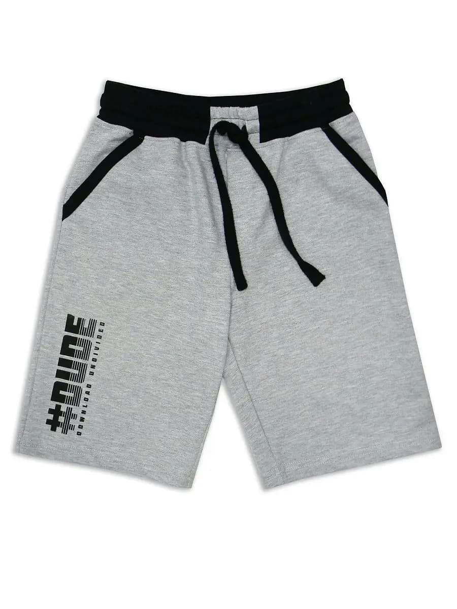 Шорты трикотажные с принтом для подростка