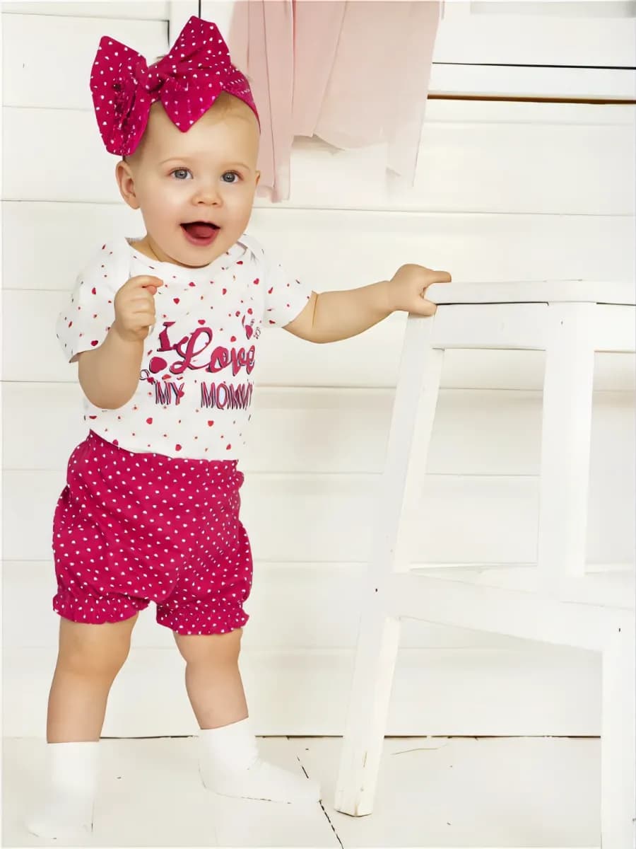 Костюм для новорожденной