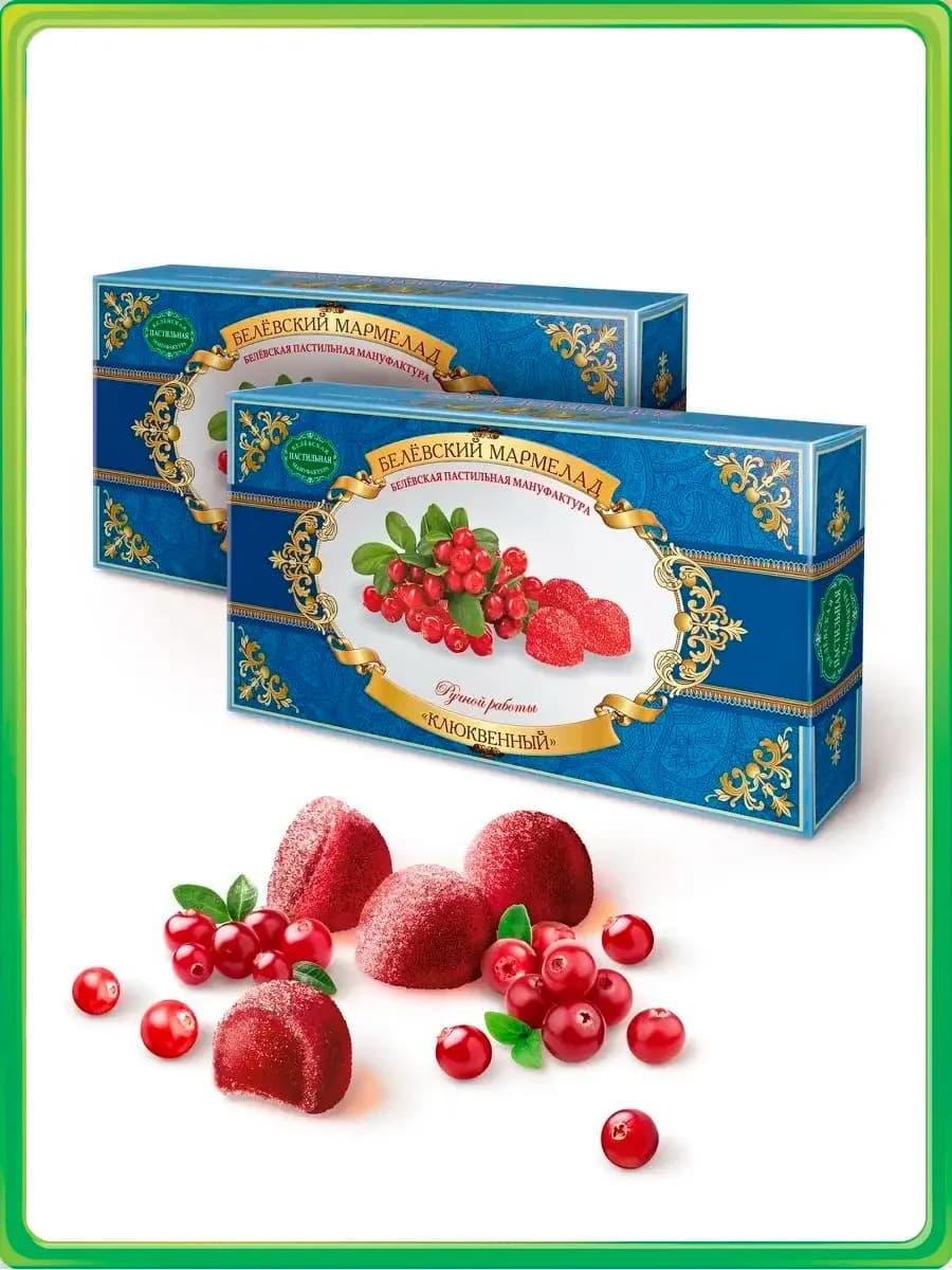 Мармелад Kлюквенный 2 шт. по 280 г