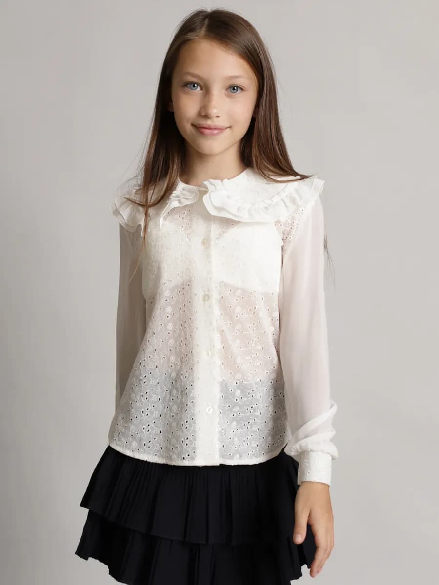 Блузка школьная шитье - фото 1