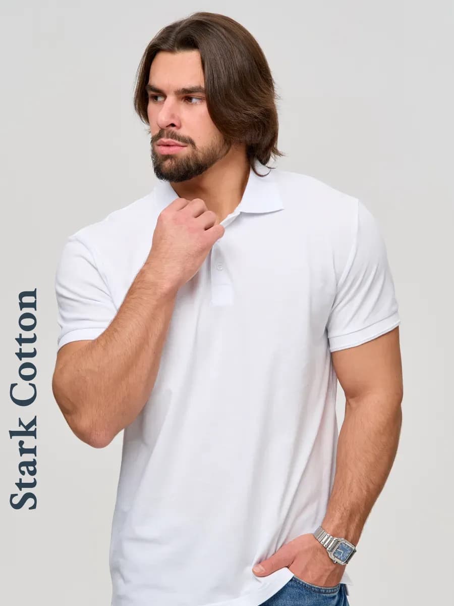 Футболка поло с коротким рукавом