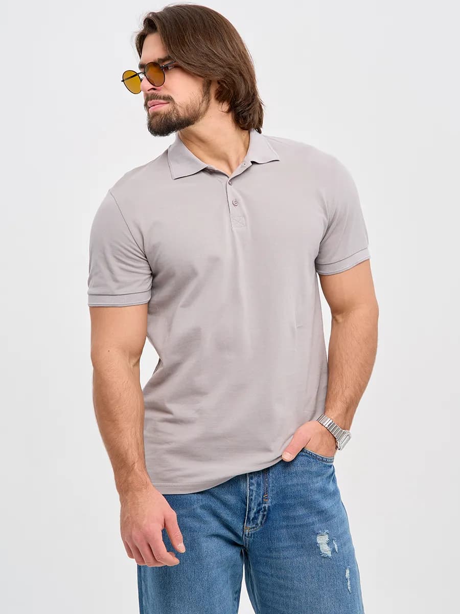 Футболка поло с коротким рукавом