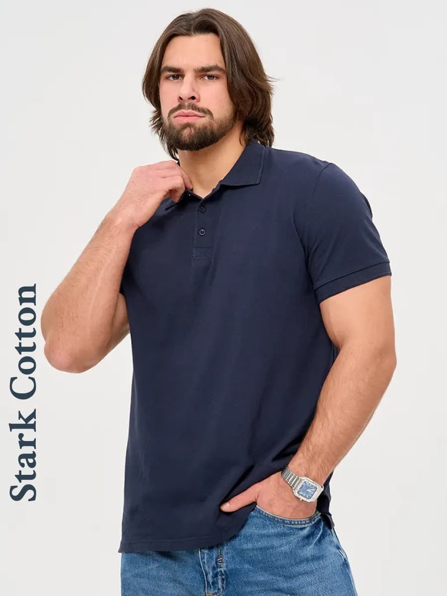 Футболка поло с коротким рукавом