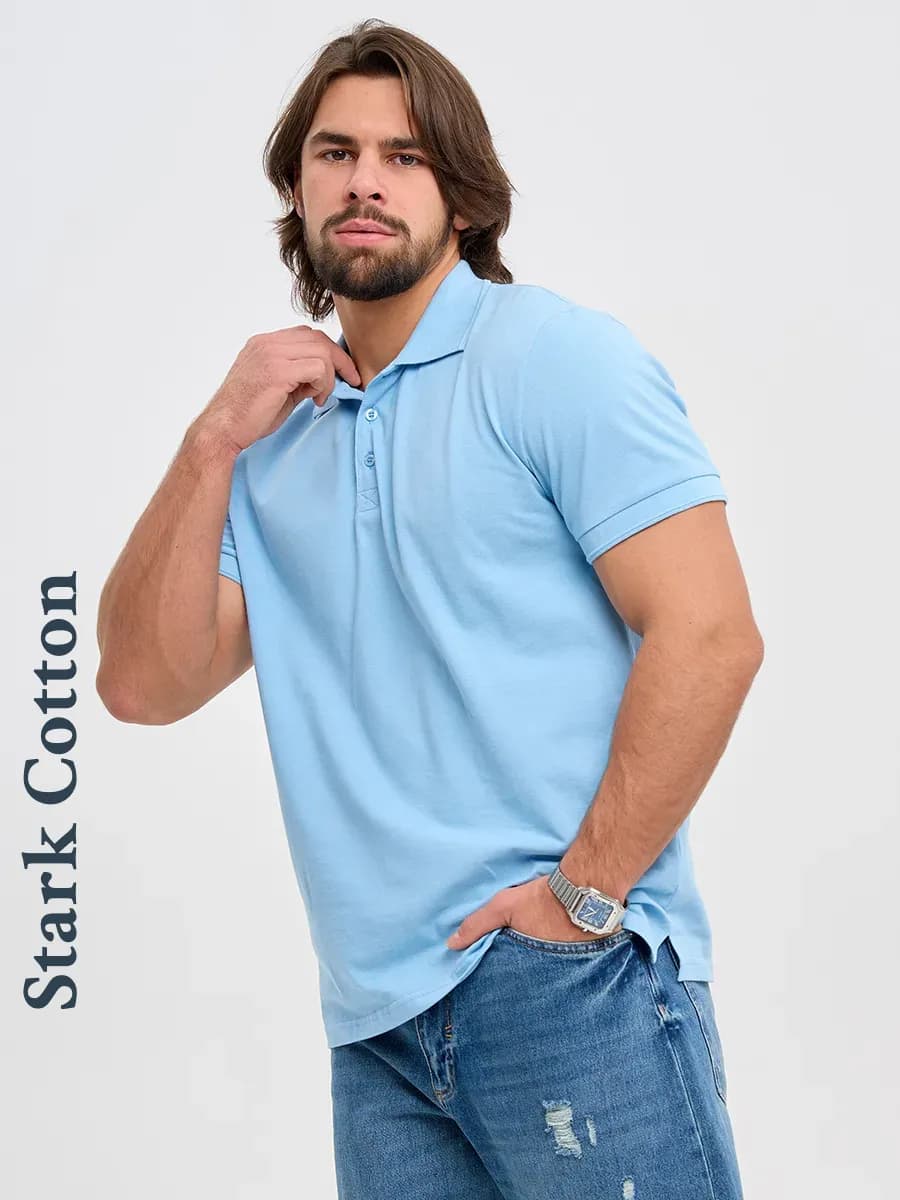 Футболка поло с коротким рукавом