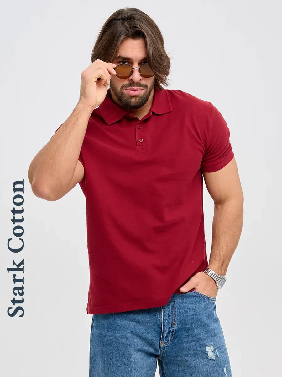 Футболка поло с коротким рукавом