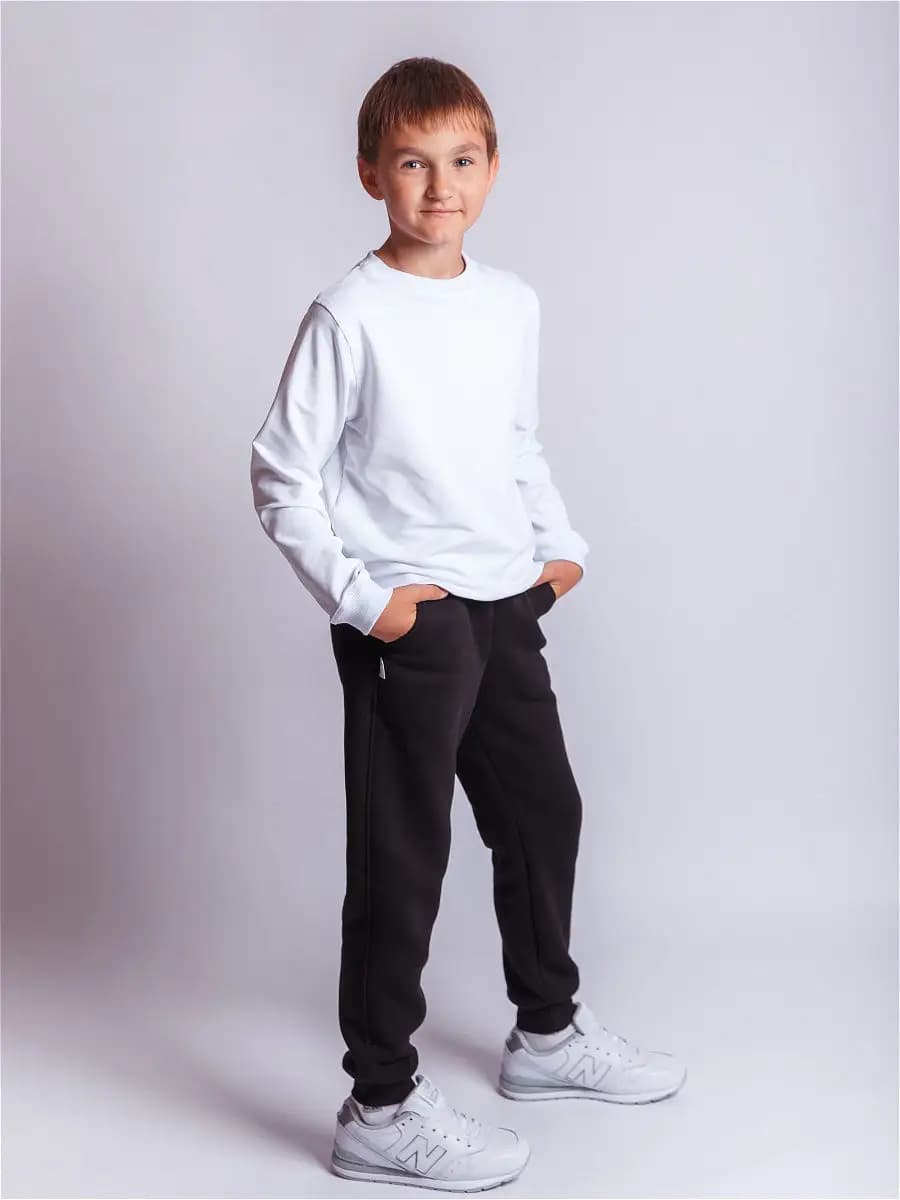 Брюки спортивные с начесом