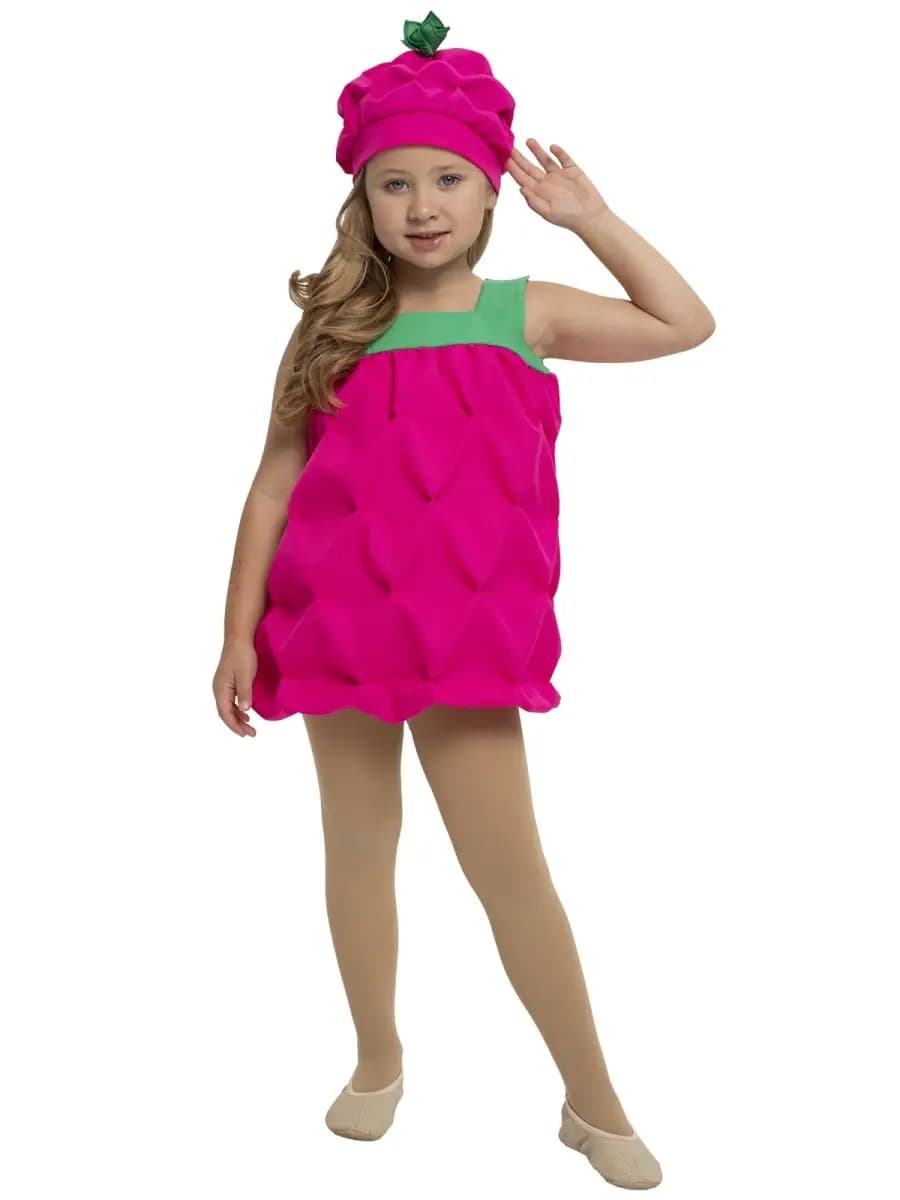 Детский карнавальный костюм Малинка - фото 1