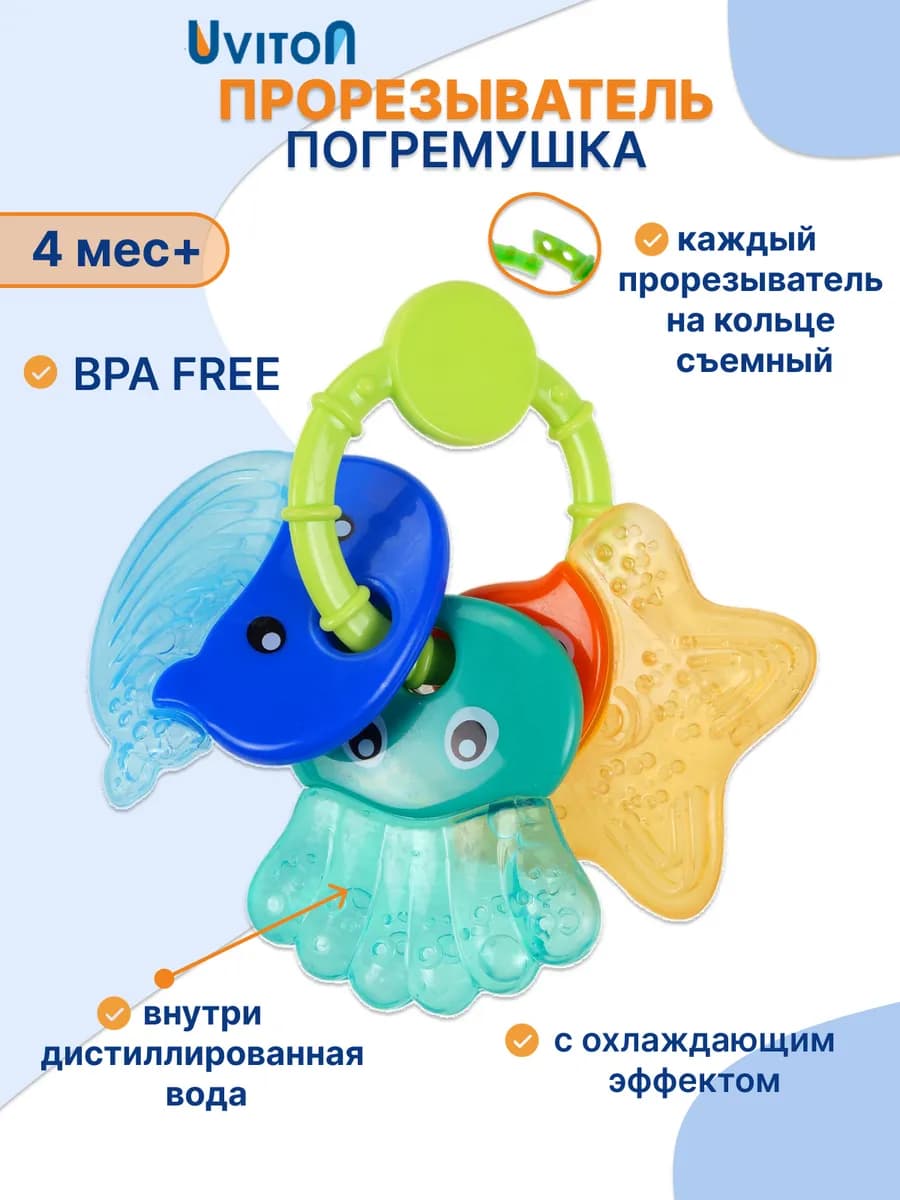 Прорезыватель для зубов охлаждающий