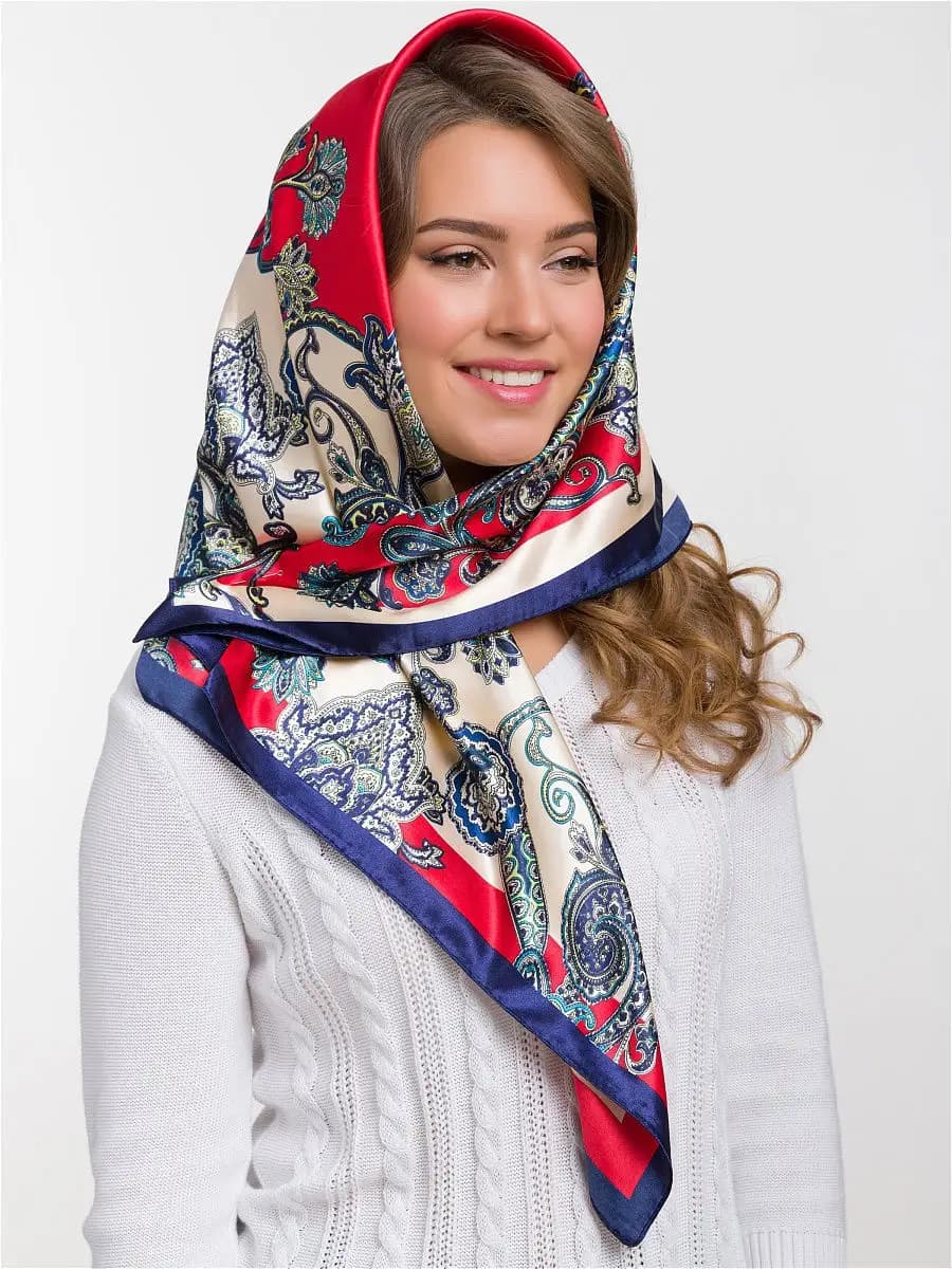 Платок на голову косынка