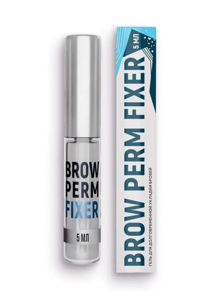 Гель для долговременной укладки бровей BROW PERM FIXER, 5мл