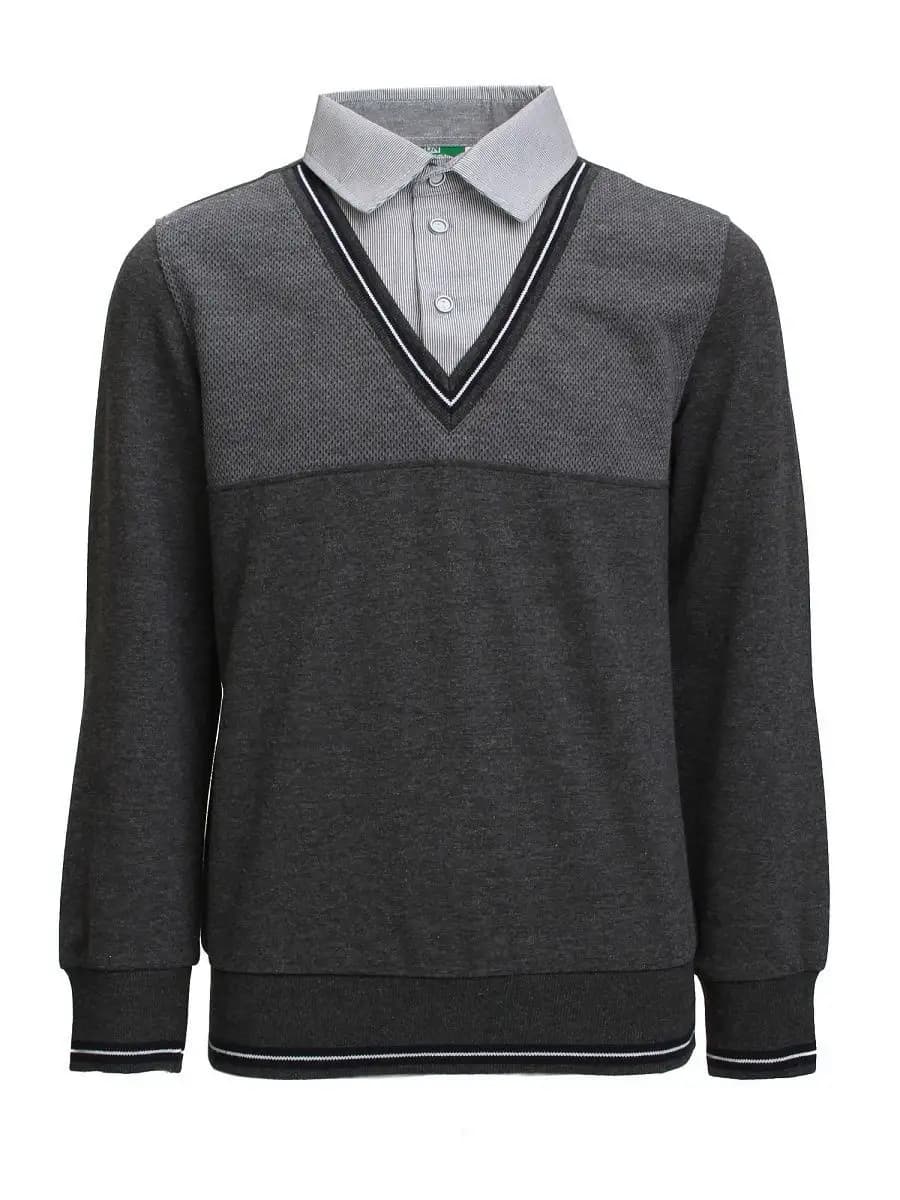 Джемпер обманка в школу