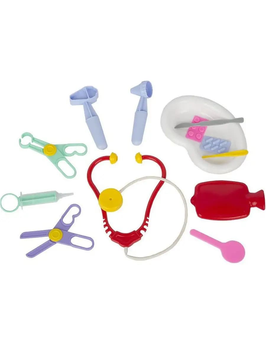 Игровой набор "Доктор" 13 предметов, в пакете