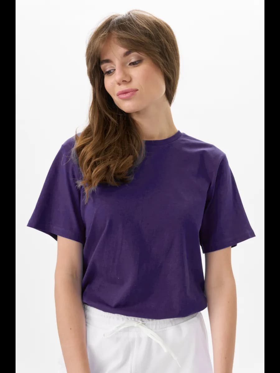 Футболка базовая прямого кроя