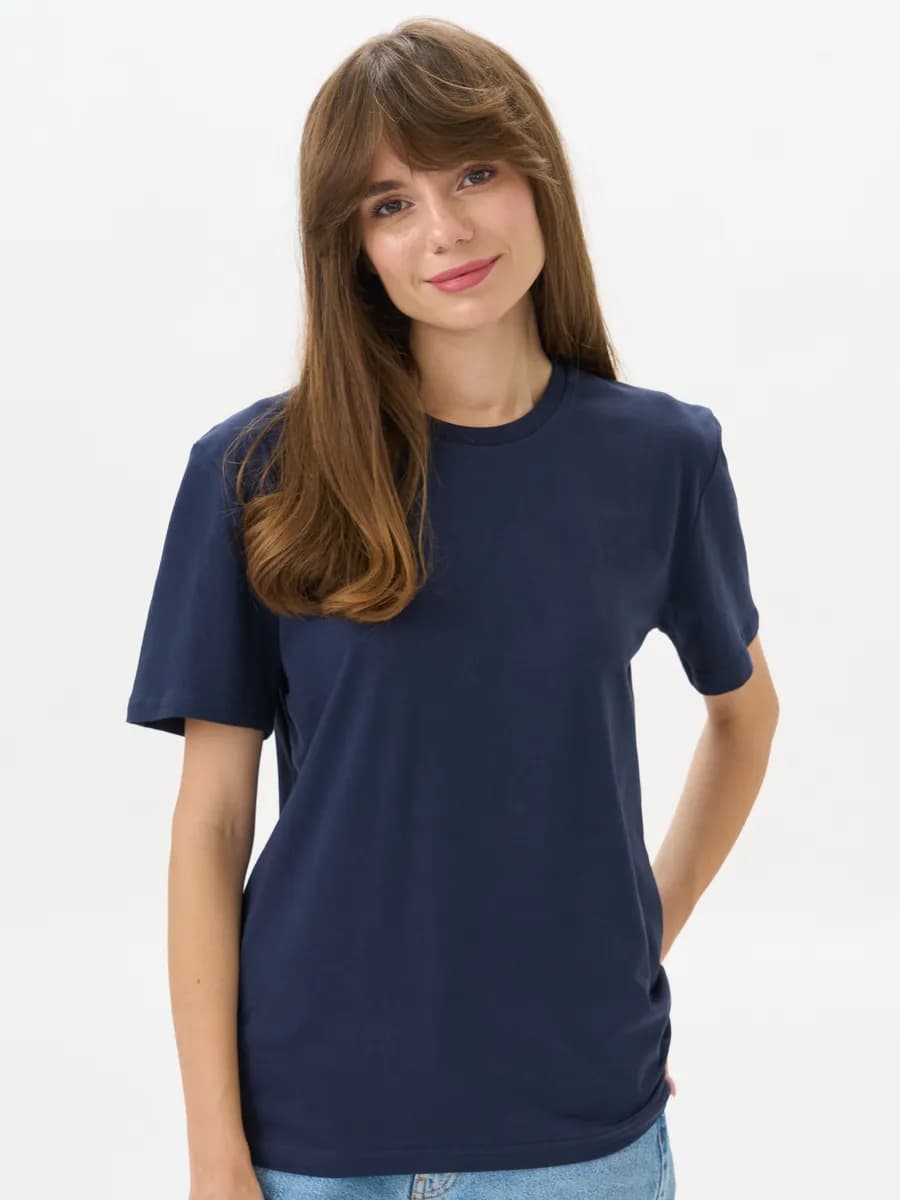 Футболка базовая прямого кроя