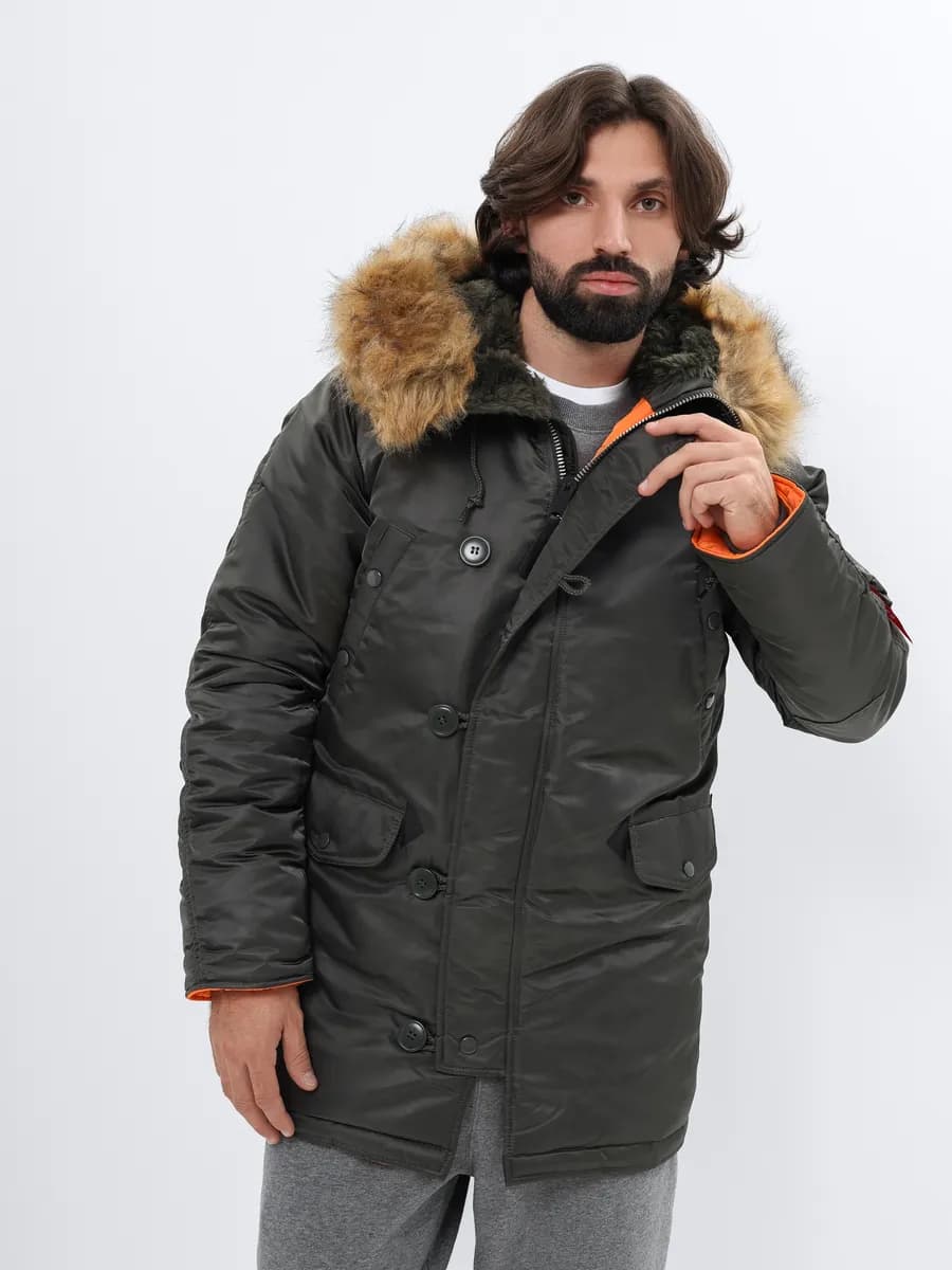 Парка зимняя Slim Fit N-3B