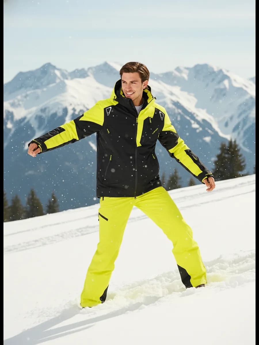 Куртка горнолыжная утепленная зимняя - фото 1