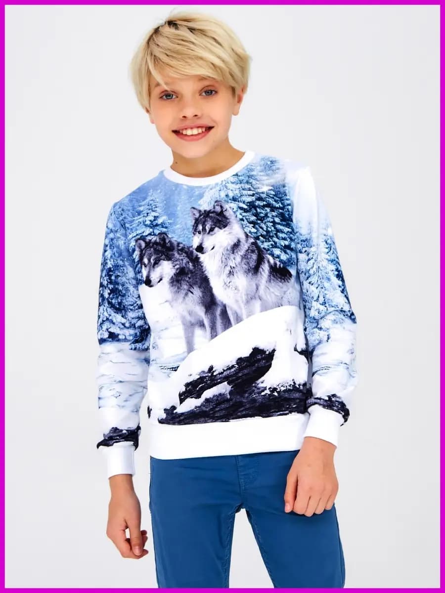 Свитшот с принтом