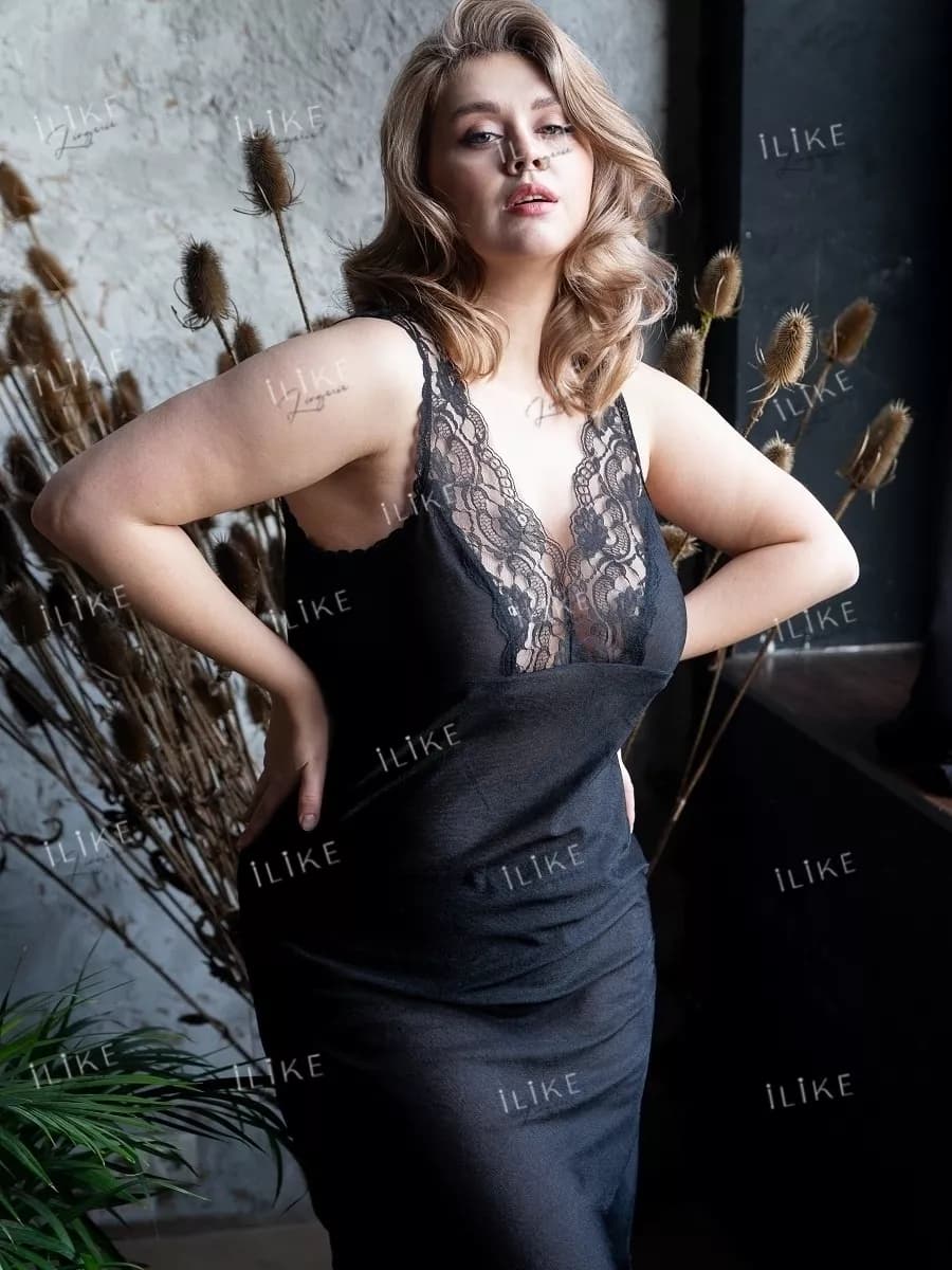 Комбинация женская под платье больших размеров кружевная