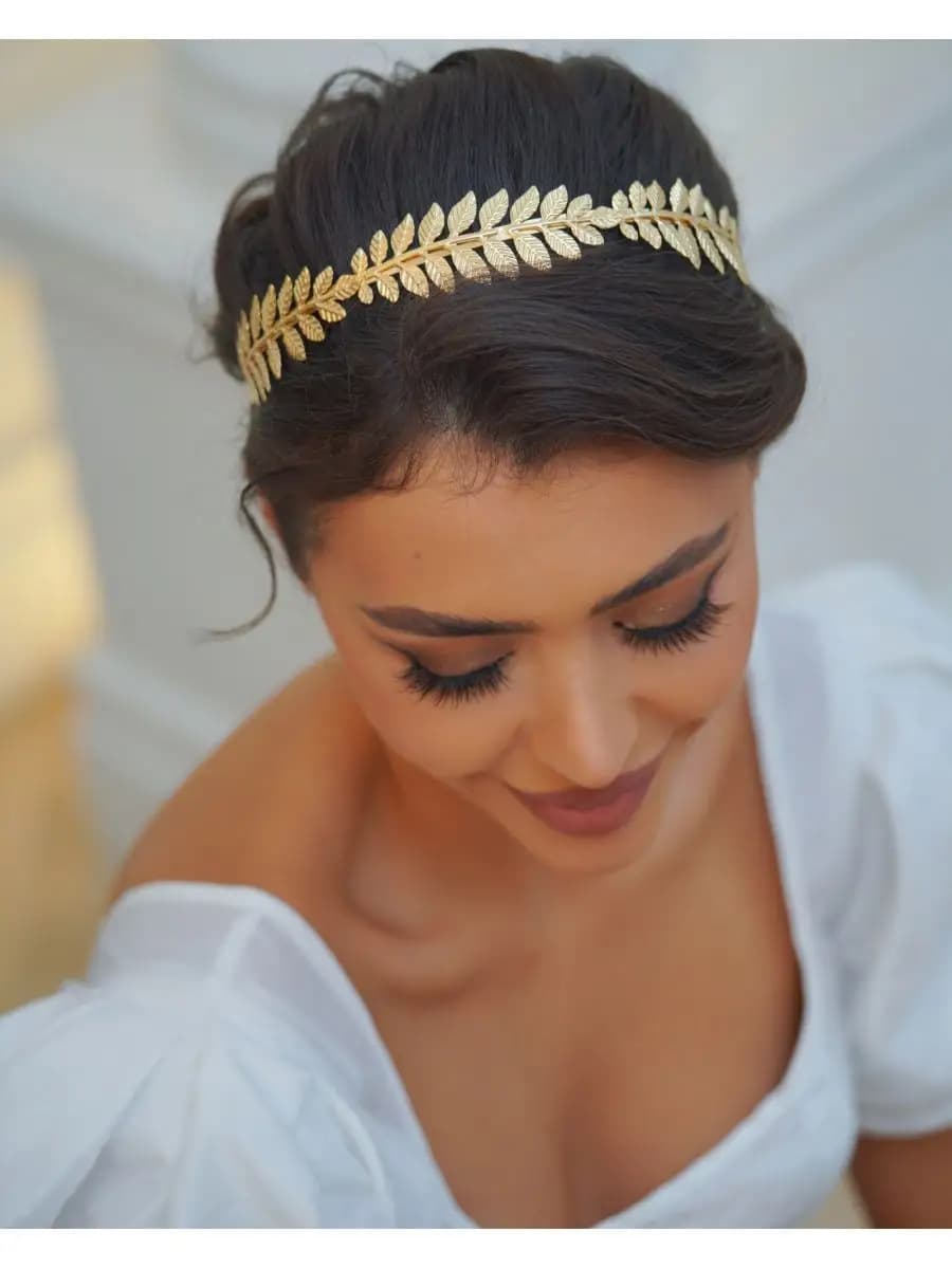 Ободок для волос обруч - фото 1