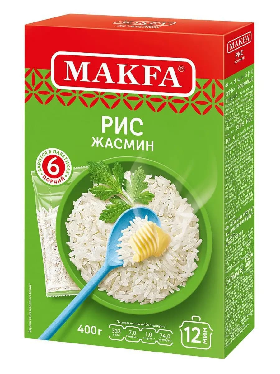 Рис Жасмин 400 г