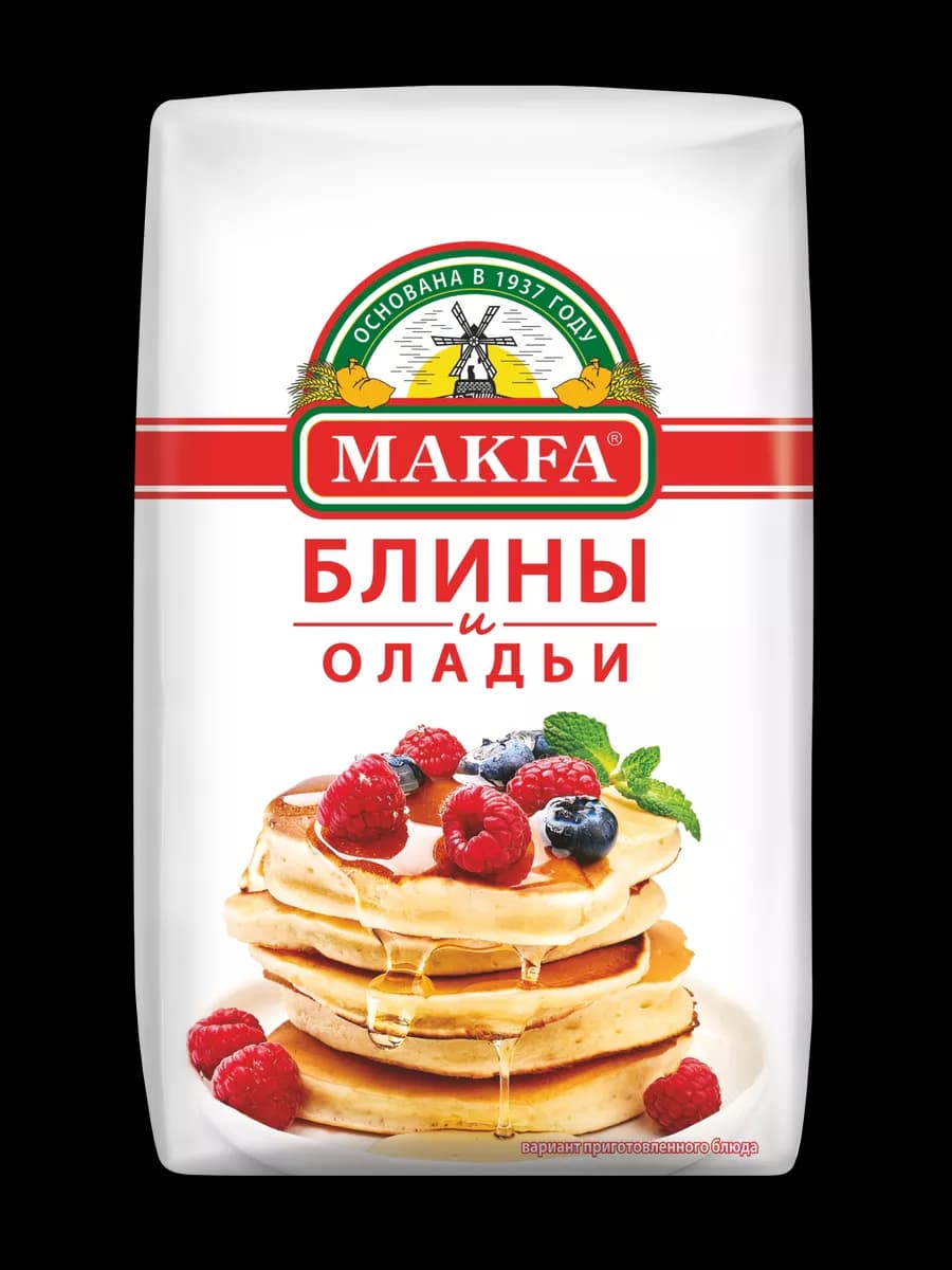 Готовая мучная смесь для блинов и оладий 1 кг