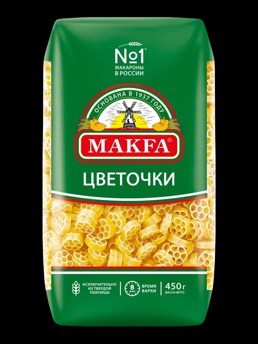 Макароны "Цветочки" 450 г