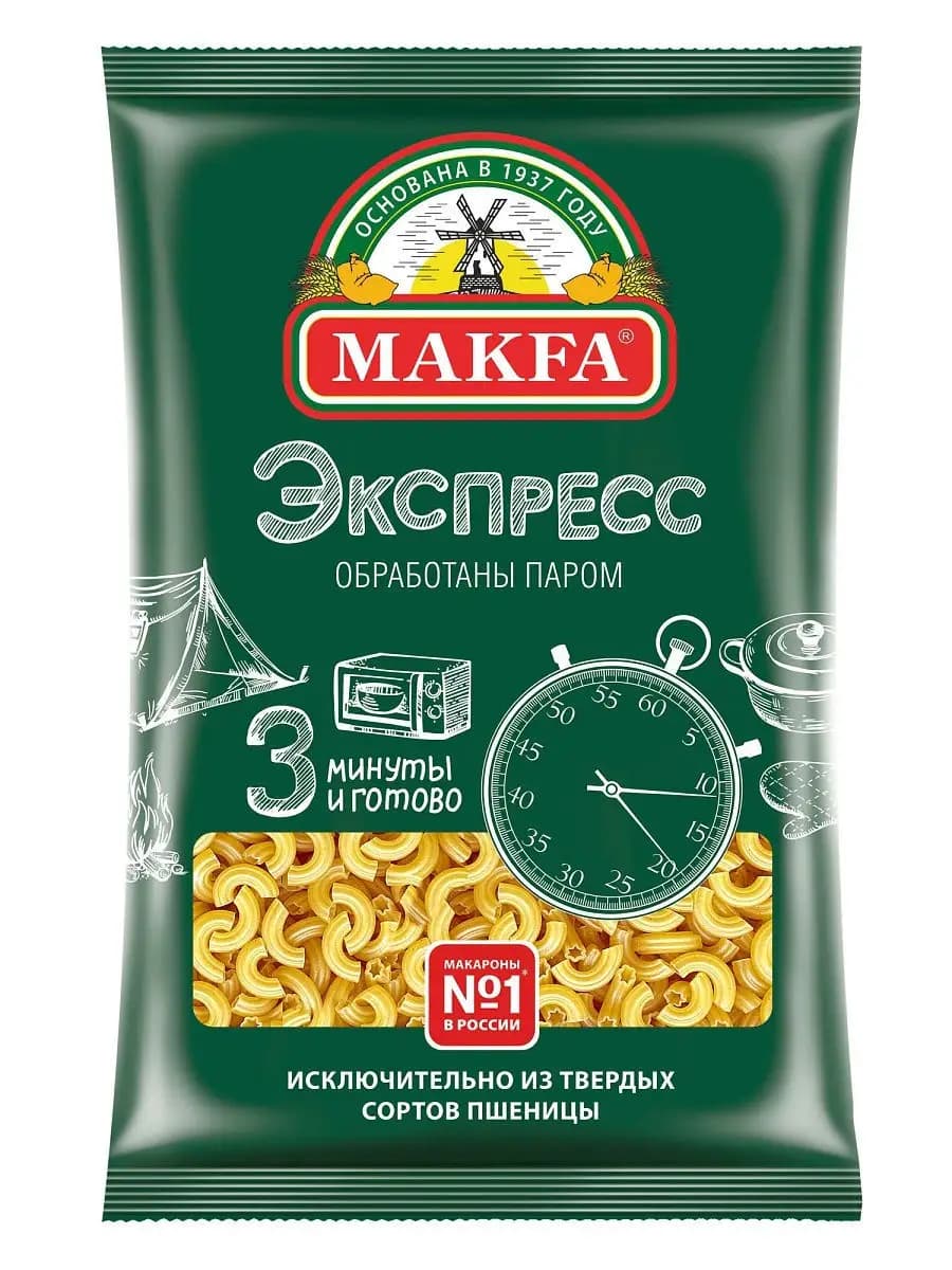 Макароны "Рожки-экспресс" 400 г