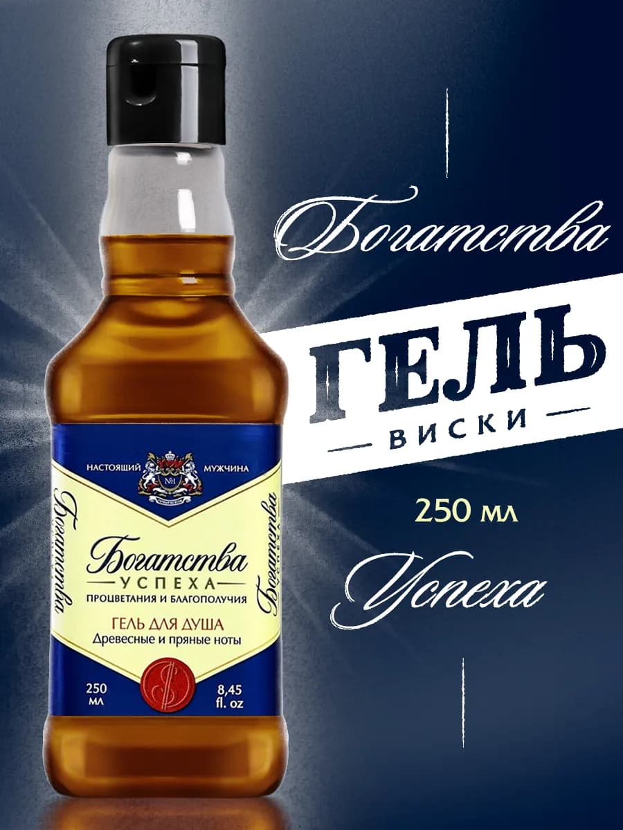 Подарочный гель для душа мужской с приколом 250 мл