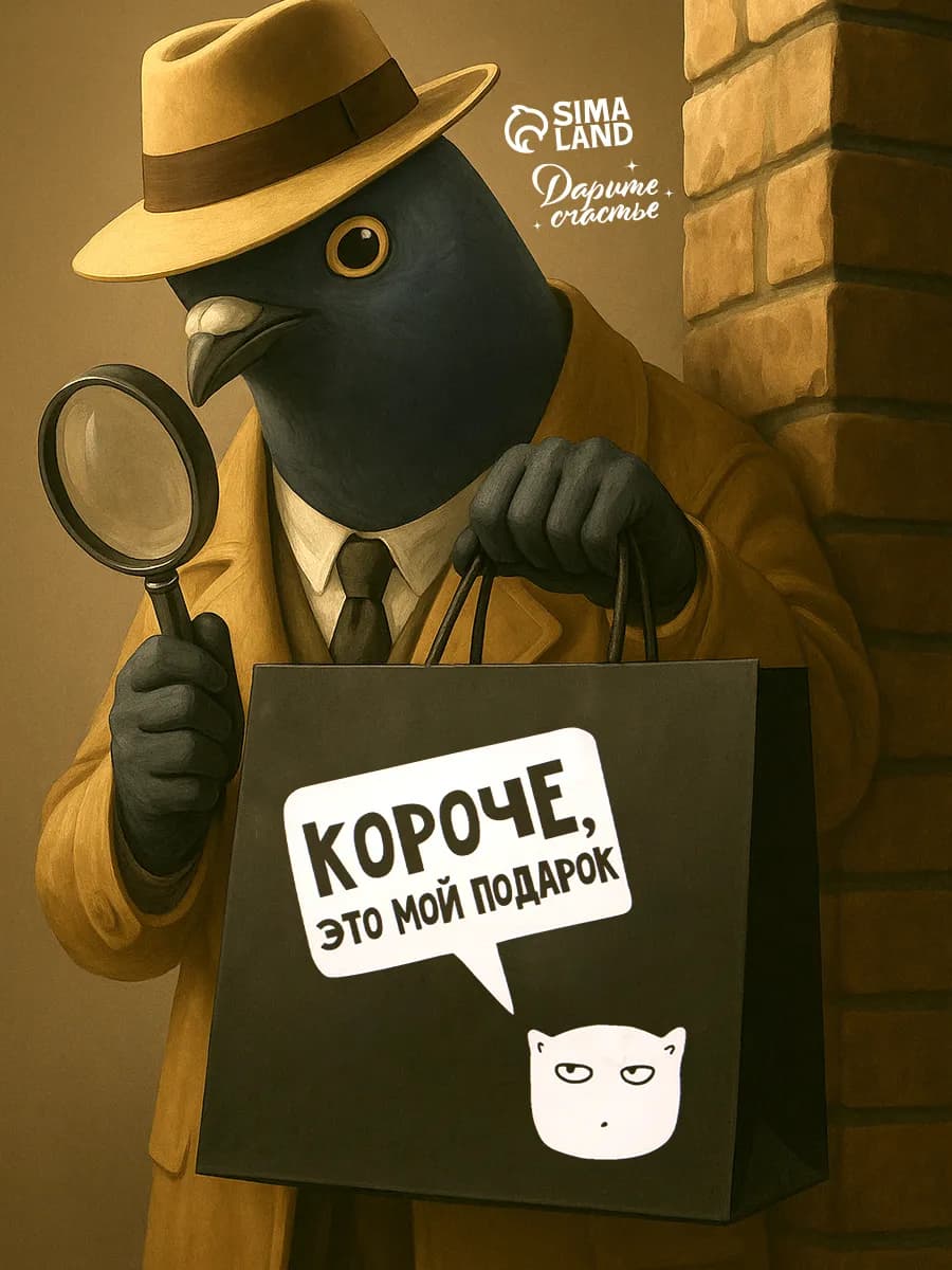 Подарочный пакет для упаковки подарка с приколом