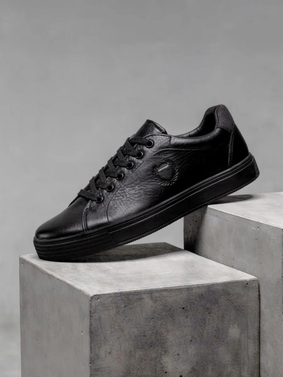 Кеды классические повседневные натуральная кожа