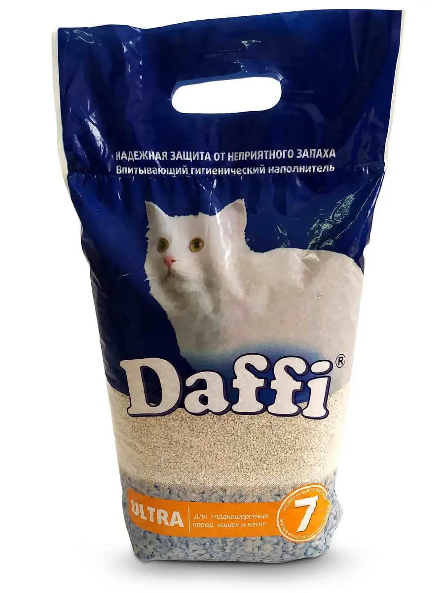Наполнитель для кошачьего туалета минеральный 7 литров Ultra