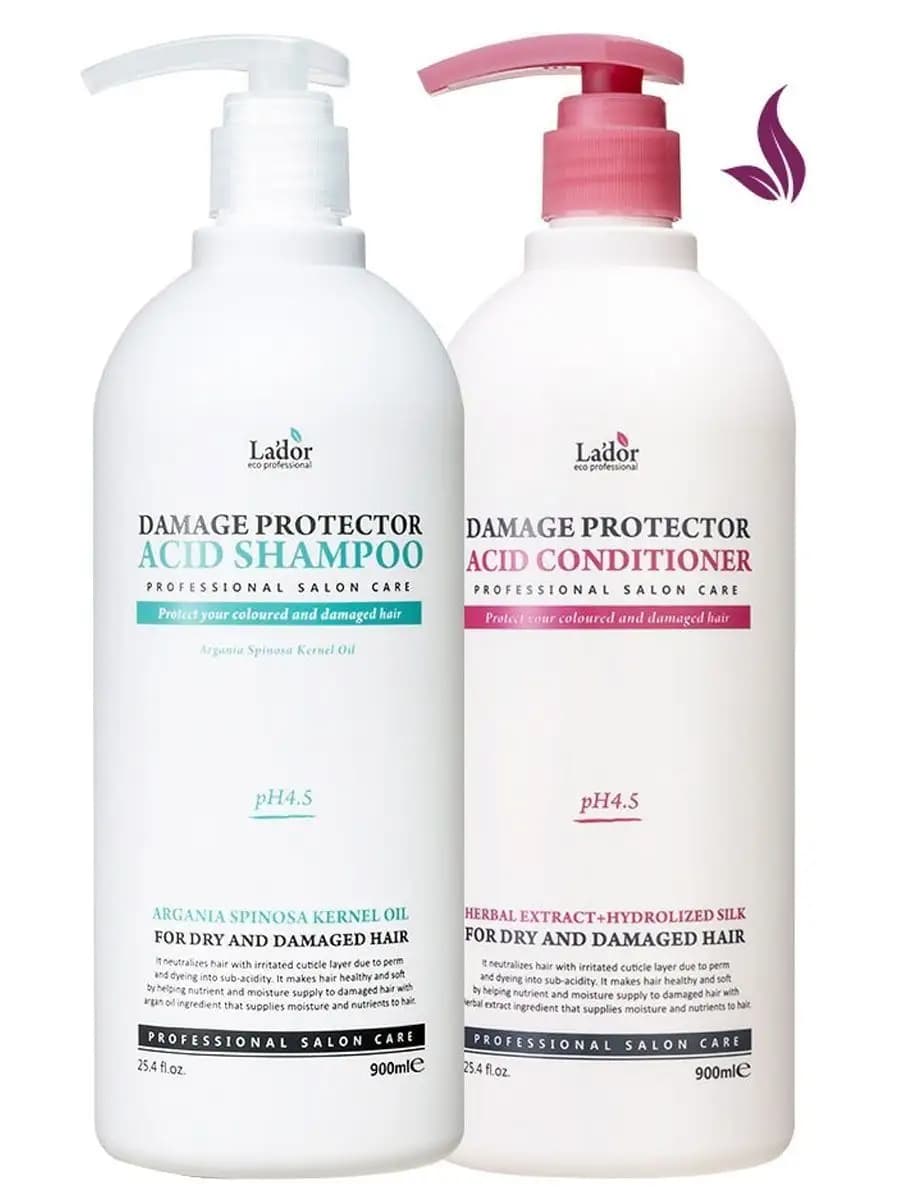 Шампунь и кондиционер Damage Protector Acid 2*900 мл