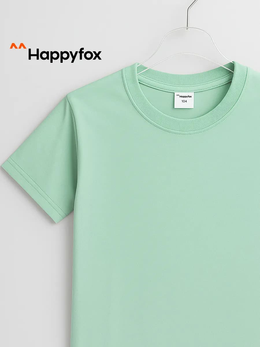 Футболка базовая детская хлопок школьная