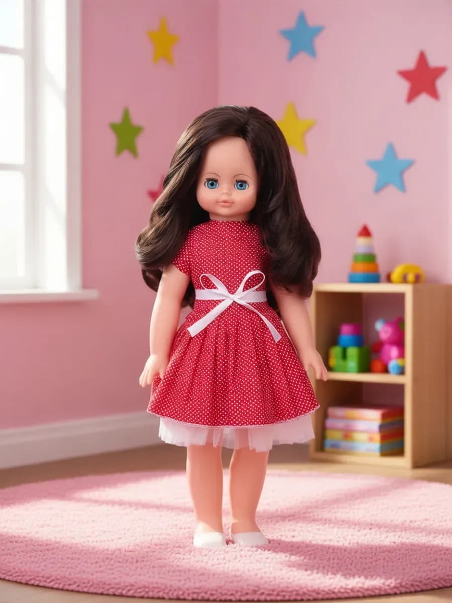 Кукла для девочки большая говорящая Алиса кэжуал 1