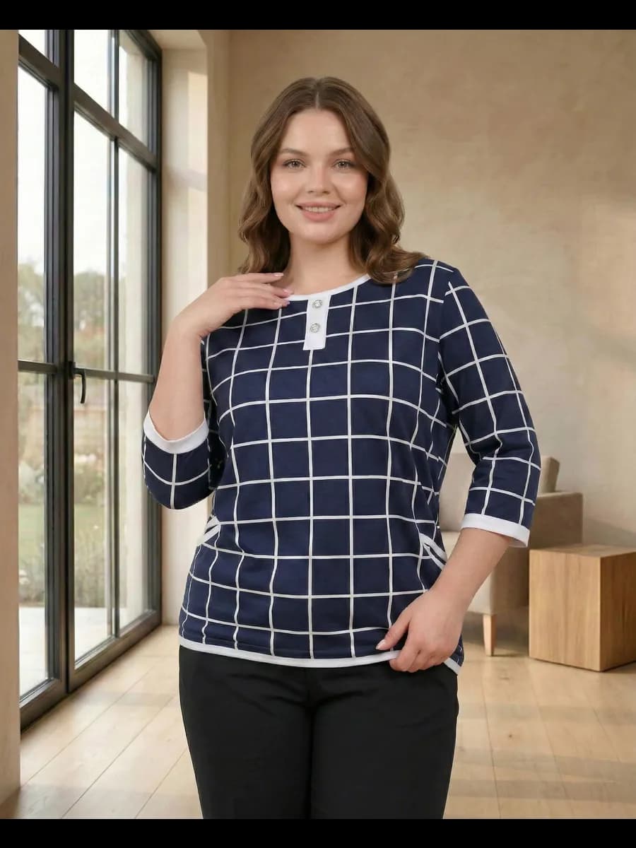 Блузка трикотажная