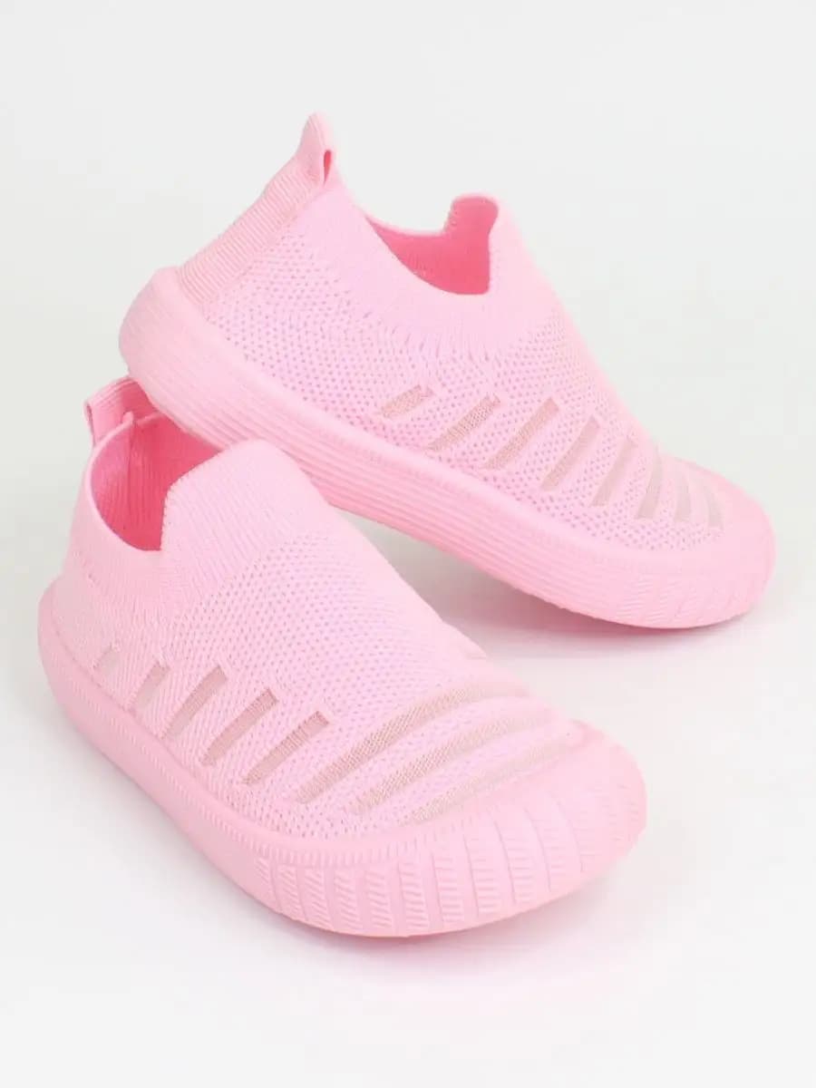 Слипоны текстильные летние на широкую ногу