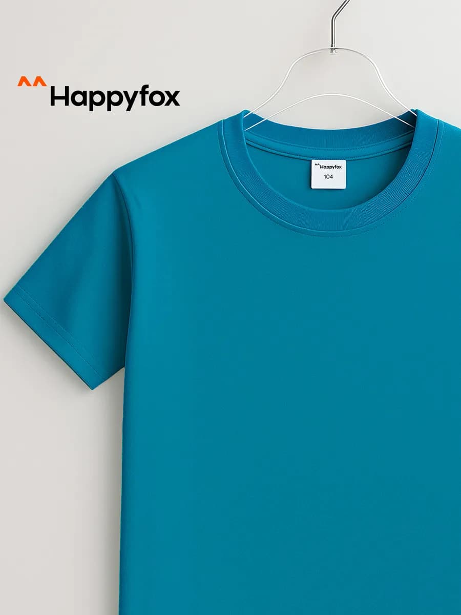 Футболка базовая детская хлопок школьная