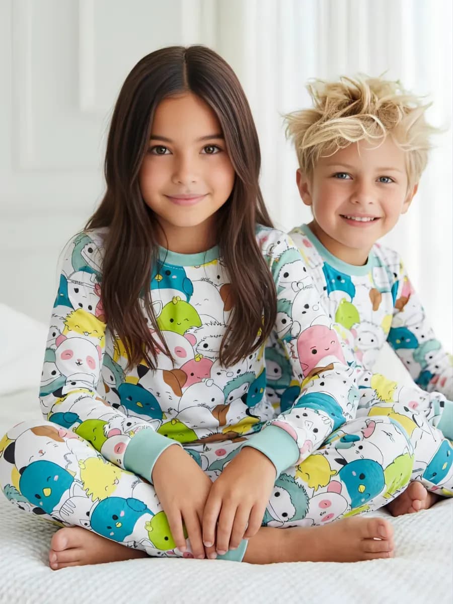 Пижама детская со штанами тонкая