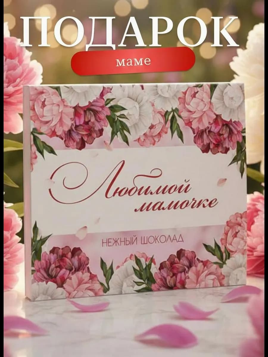 Подарок маме на 8 марта и День рождения набор шоколад