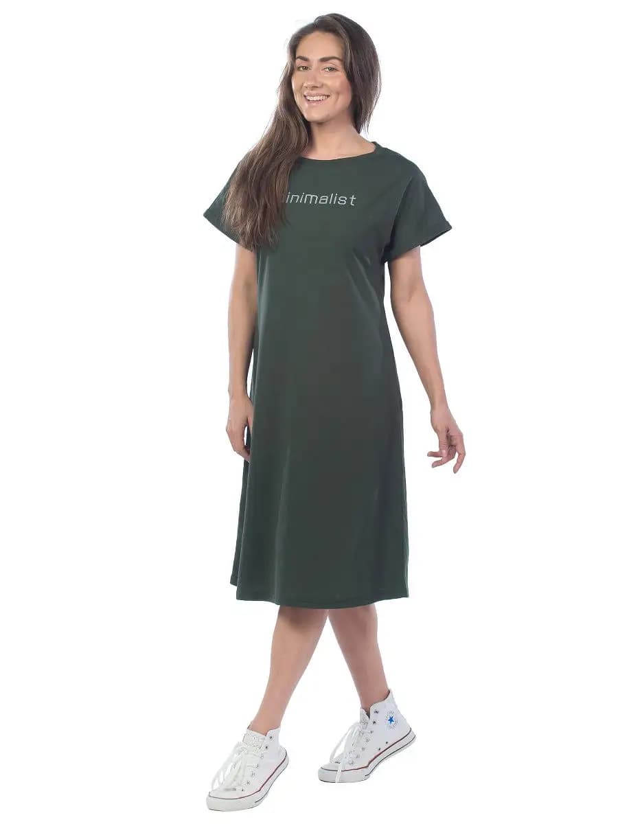 Платье футболка летнее трикотажное для дома