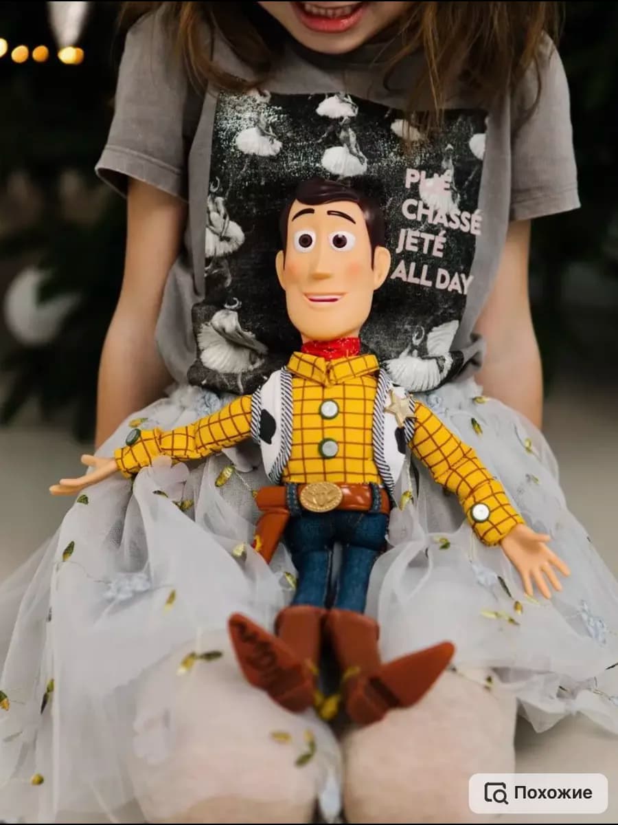 Кукла Ковбой Вуди, История Игрушек