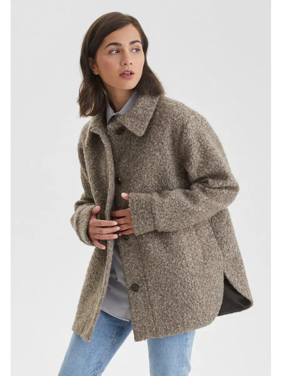 Куртка чебурашка из искусственного меха - фото 1