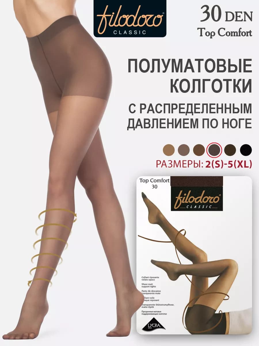 Колготки с шортиками TOP COMFORT 30 den