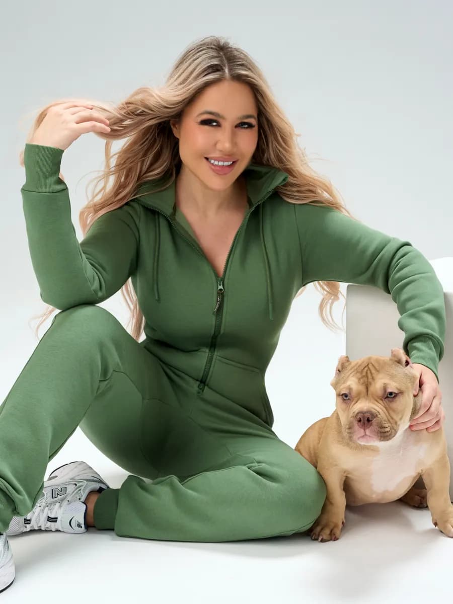 Комбинезон теплый с начесом