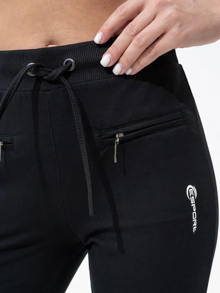 Брюки спортивные прямые без начеса