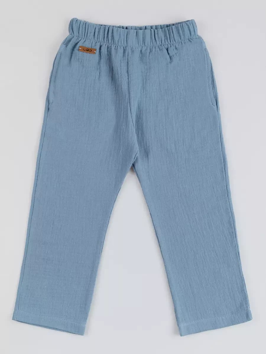 Брюки из муслина детские хлопковые