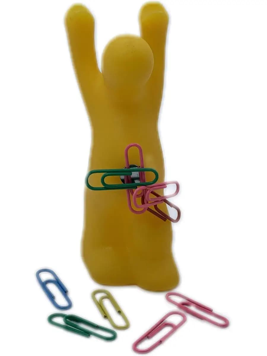 Подставка под канцтовары "Атлант " желтая, Крутая Канцелярия