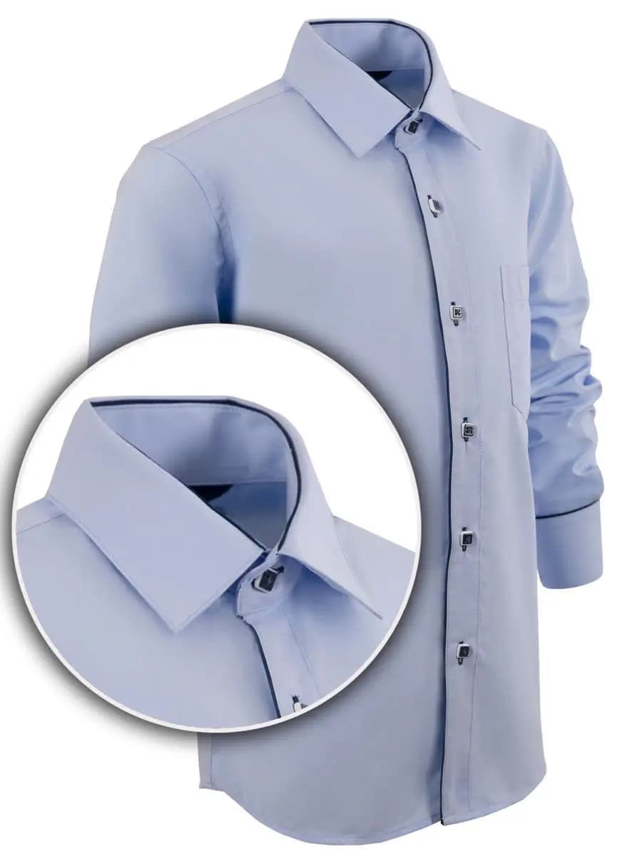 Рубашка с длинным рукавом школьная